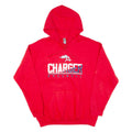 GILDAN Charger Baseball Mens Red Hoodie USA M