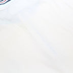 FILA Mens White Half Zip Polo Collar T-Shirt XL Short Sleeve Sport Casual