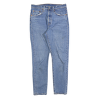 LEVI'S 501S Womens Jeans Blue Regular Skinny Denim Medium W27 L28 Classic Fit