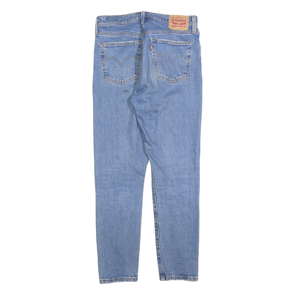 LEVI'S 501S Womens Jeans Blue Regular Skinny Denim Medium W27 L28 Classic Fit