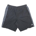 ADIDAS Mens Shorts Black & Grey Sports Casual L W30 Lightweight Quick-Dry