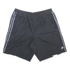 ADIDAS Mens Shorts Black & Grey Sports Casual L W30 Lightweight Quick-Dry