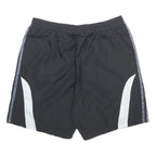 ADIDAS Mens Shorts Black & Grey Sports Casual L W30 Lightweight Quick-Dry