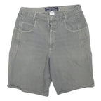 GUESS Mens Shorts Grey Casual M W34 Cotton Blend Comfortable Fit