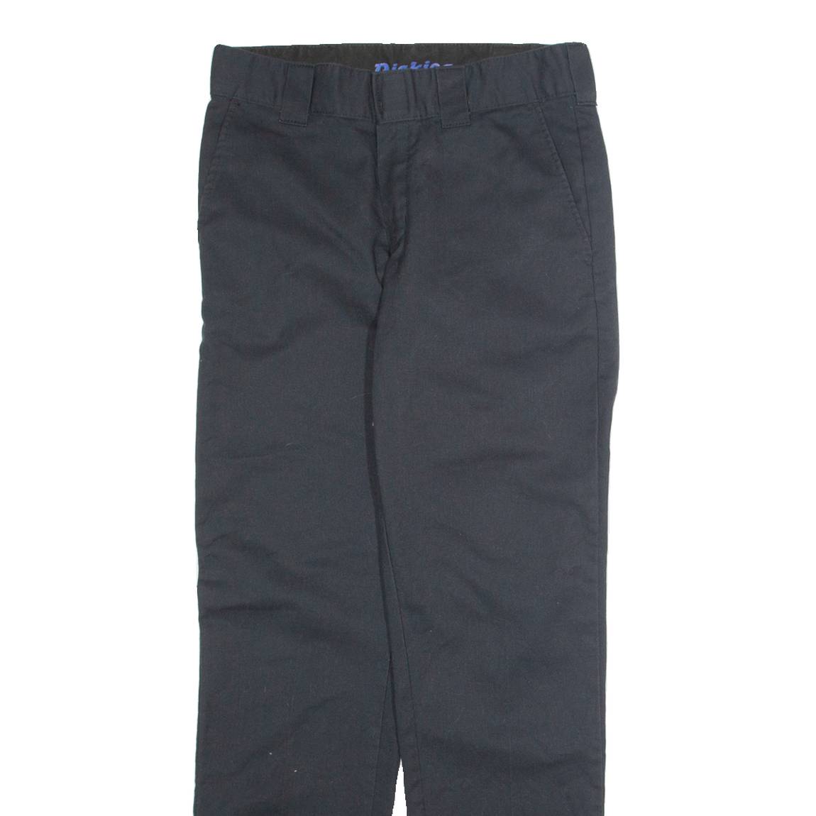 DICKIES Chino Mens Trousers Black Regular Straight W28 L31