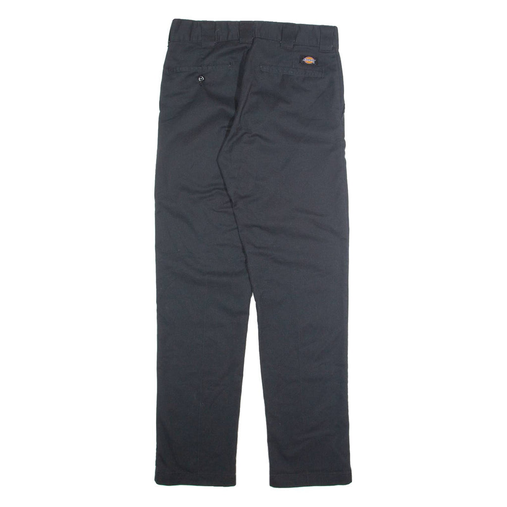 DICKIES Chino Mens Trousers Black Regular Straight W28 L31