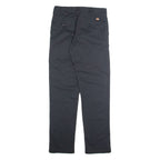 DICKIES Chino Mens Trousers Black Regular Straight W28 L31
