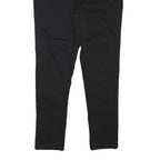MICHAEL KORS Womens Cotton Blend Black Slim Skinny Trousers W29 L25 Stylish Zip