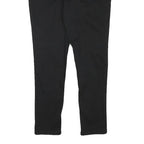 MICHAEL KORS Womens Cotton Blend Black Slim Skinny Trousers W29 L25 Stylish Zip