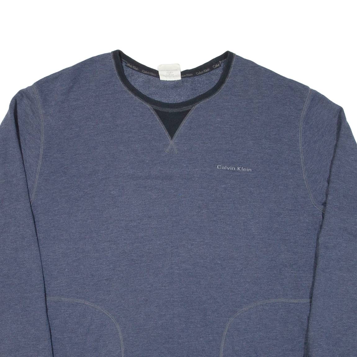 CALVIN KLEIN Mens Sweatshirt Blue XL