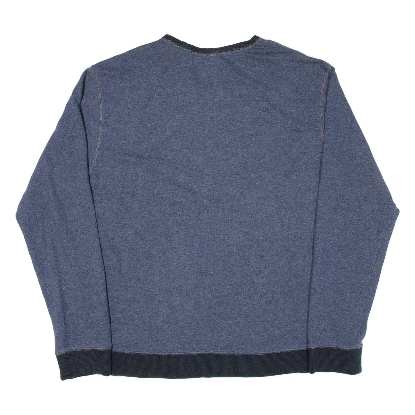 CALVIN KLEIN Mens Sweatshirt Blue XL