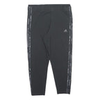 ADIDAS Womens Joggers Black & Grey XL W32 L25 Slim Tapered Sportswear