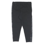 ADIDAS Womens Joggers Black & Grey XL W32 L25 Slim Tapered Sportswear