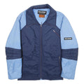 TED STONE Mens Blue & Navy Zip-Up Polyamide Jacket XL Lightweight Casual