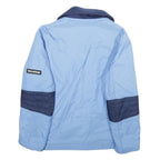 TED STONE Mens Blue & Navy Zip-Up Polyamide Jacket XL Lightweight Casual
