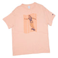 CHAMPION Free As I Wanna Be Mens T-Shirt Pink S