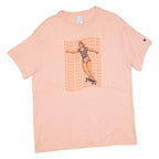 CHAMPION Free As I Wanna Be Mens T-Shirt Pink S