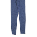 LEVI'S Womens Slim Blue Denim Slim Fit Zip Jeans W25 L30 Stylish Comfortable