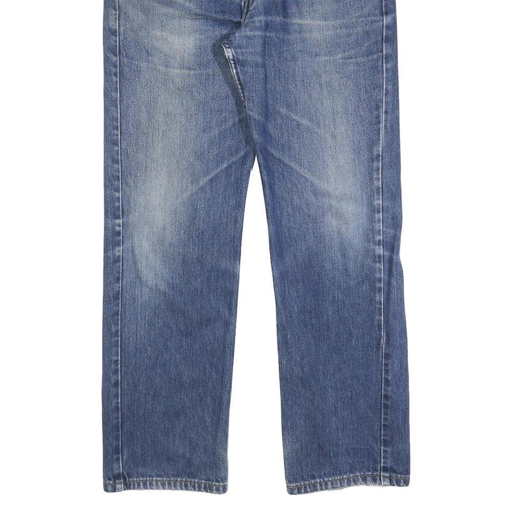 LEVI'S 751 Mens Jeans Blue Relaxed Straight Denim Medium W34 L32 Classic Style