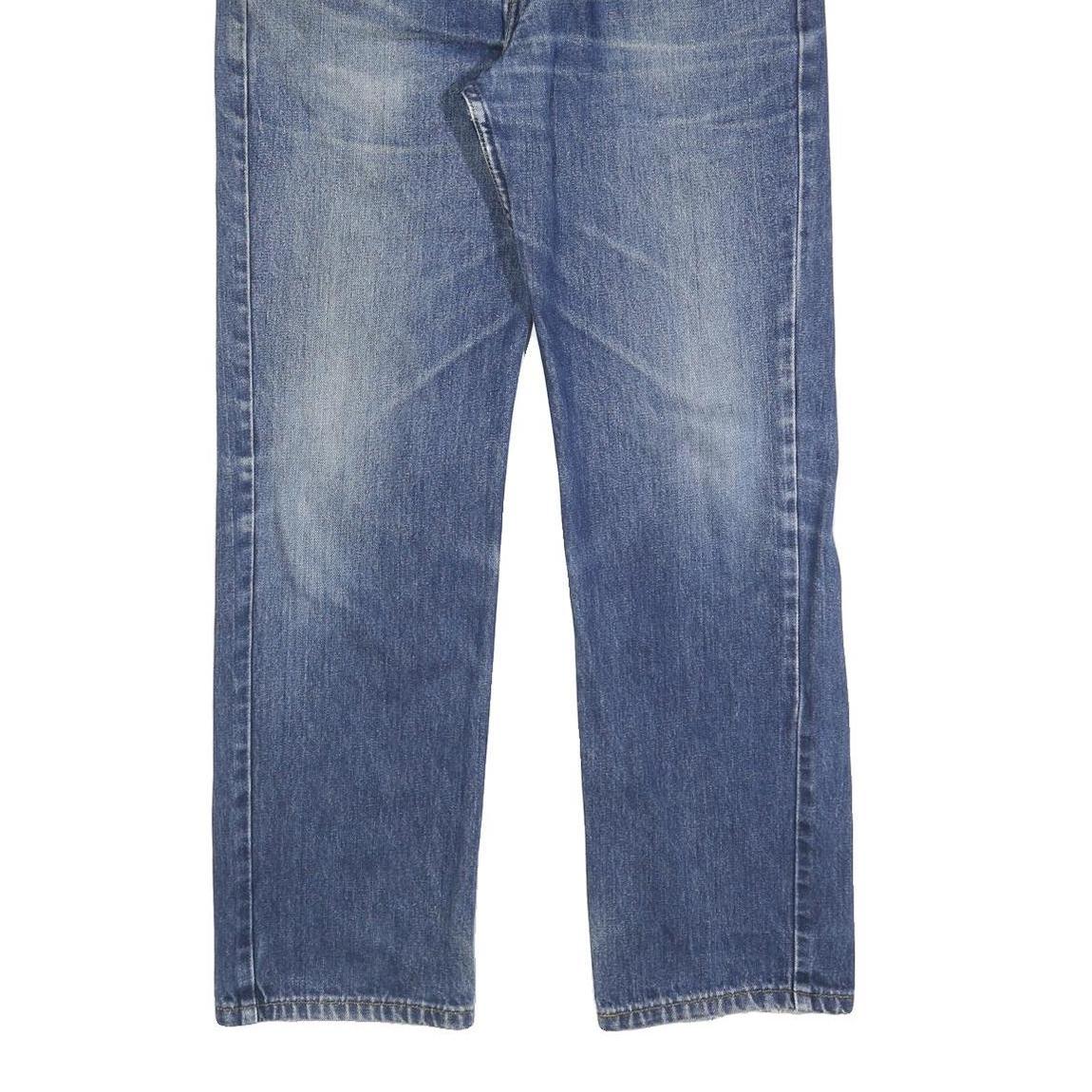 LEVI'S 751 Mens Jeans Blue Relaxed Straight Denim Medium W34 L32 Classic Style