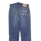 LEVI'S 751 Mens Jeans Blue Relaxed Straight Denim Medium W34 L32 Classic Style