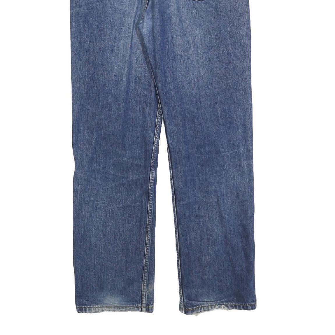 LEVI'S 751 Mens Jeans Blue Relaxed Straight Denim Medium W34 L32 Classic Style