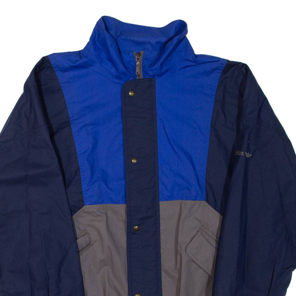 ADIDAS Mens Jacket Blue Colourblock L