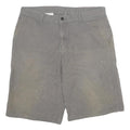 DICKIES Mens Grey Casual Cotton Blend Shorts XL W34 Workwear Plain