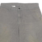 DICKIES Mens Grey Casual Cotton Blend Shorts XL W34 Workwear Plain