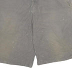 DICKIES Mens Grey Casual Cotton Blend Shorts XL W34 Workwear Plain