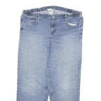 CARHARTT Womens Relaxed Light Blue Denim Jeans W40 L31 Relaxed Fit Zip Closure