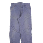 CARHARTT Mens Jeans Blue Regular Straight Denim Medium W30 L34 Workwear Utility