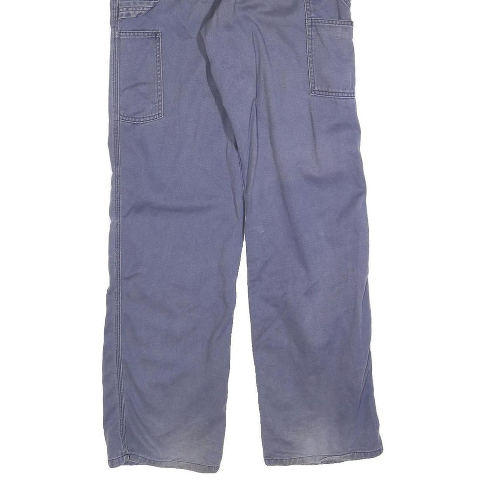 CARHARTT Mens Jeans Blue Regular Straight Denim Medium W30 L34 Workwear Utility