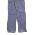 CARHARTT Mens Jeans Blue Regular Straight Denim Medium W30 L34 Workwear Utility