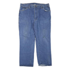 DICKIES Mens Blue Regular Fit Straight Leg Denim Jeans W38 L28 Workwear Cotton