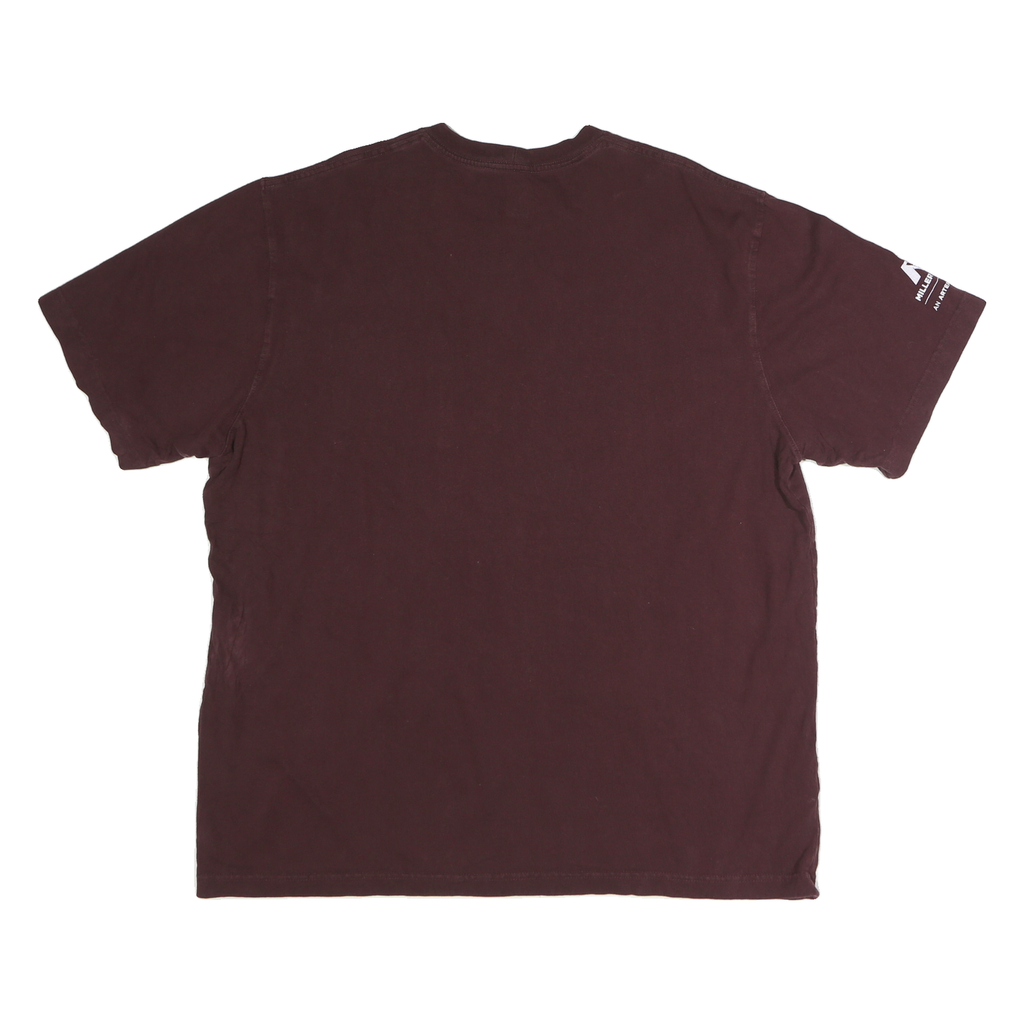 CARHARTT Mens Maroon Chest Pocket Logo T-Shirt XL Short Sleeve Crew Neck