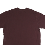 CARHARTT Mens Maroon Chest Pocket Logo T-Shirt XL Short Sleeve Crew Neck