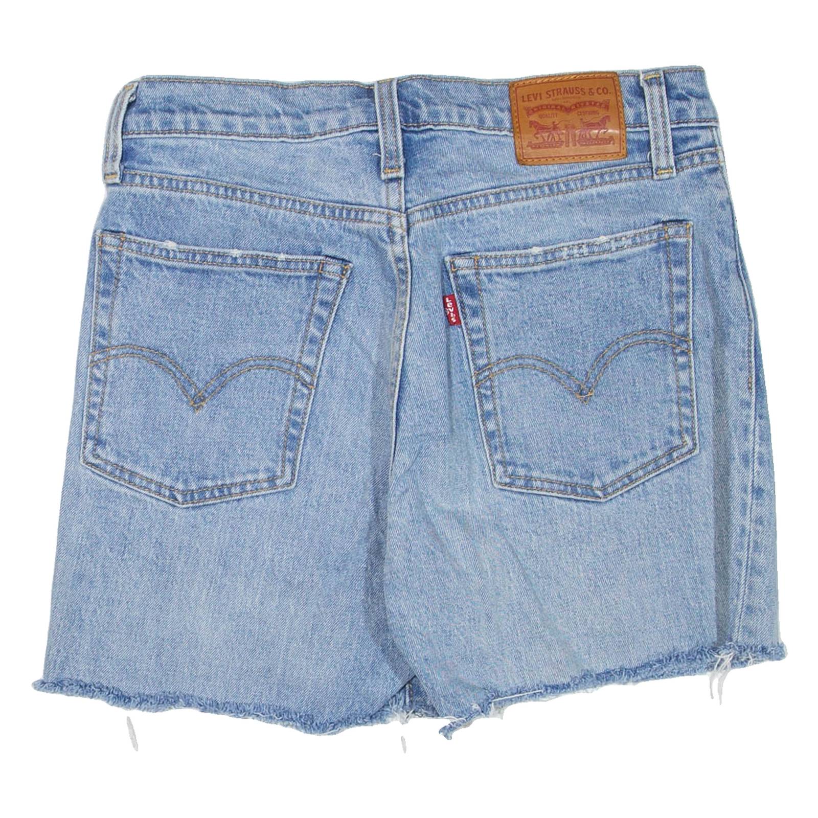 LEVI'S Womens Denim Shorts Blue S W28