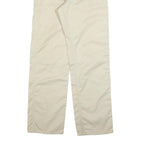CARHARTT Mens Cotton Blend White Relaxed Straight Trousers W32 L31 Workwear