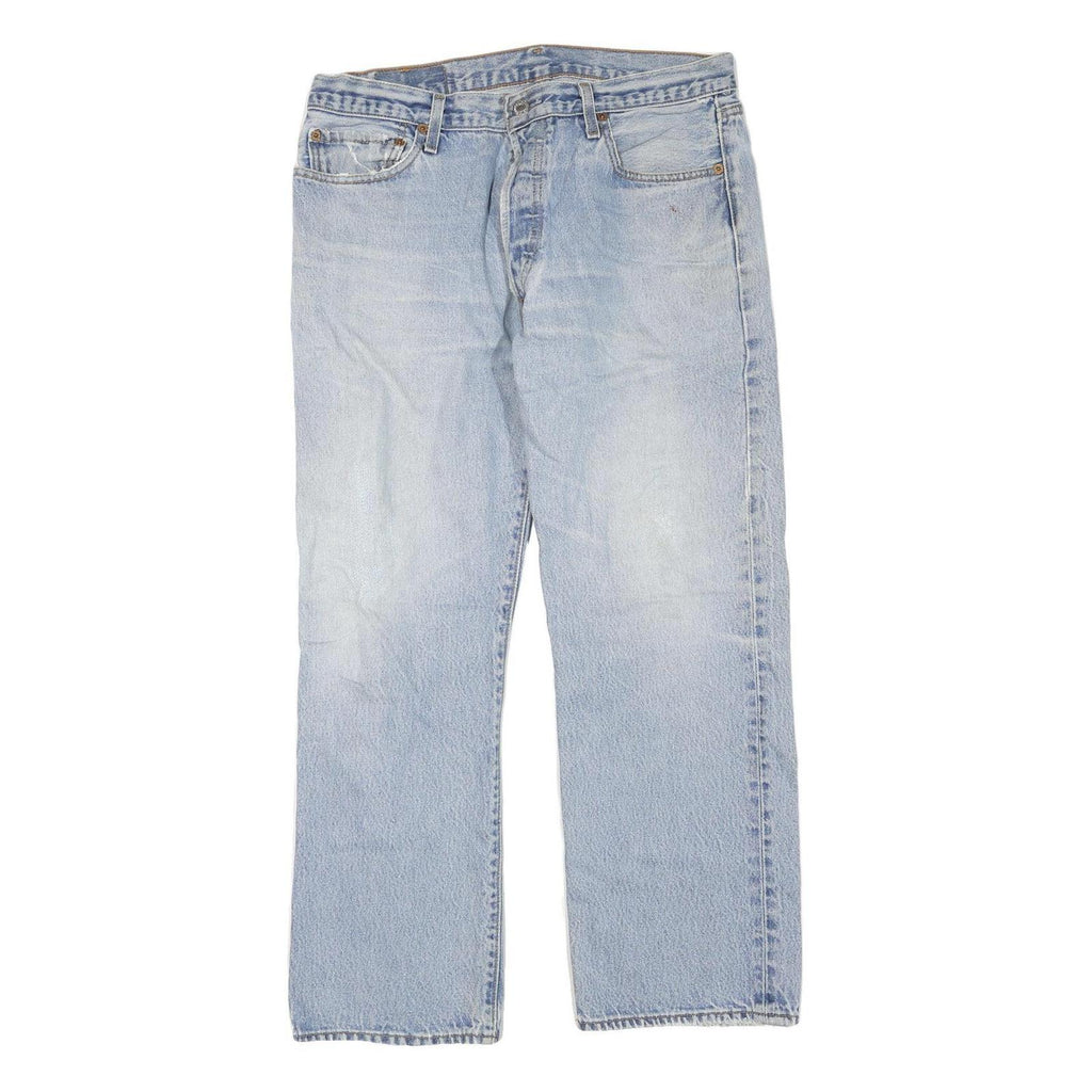 LEVI'S 501XX Womens Regular Jeans Denim Light W33 L27 Classic Button Fly Relaxed