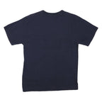 CHAMPION Mens Navy Blue ETSU Buccaneers Volleyball Graphic T-Shirt M Short
