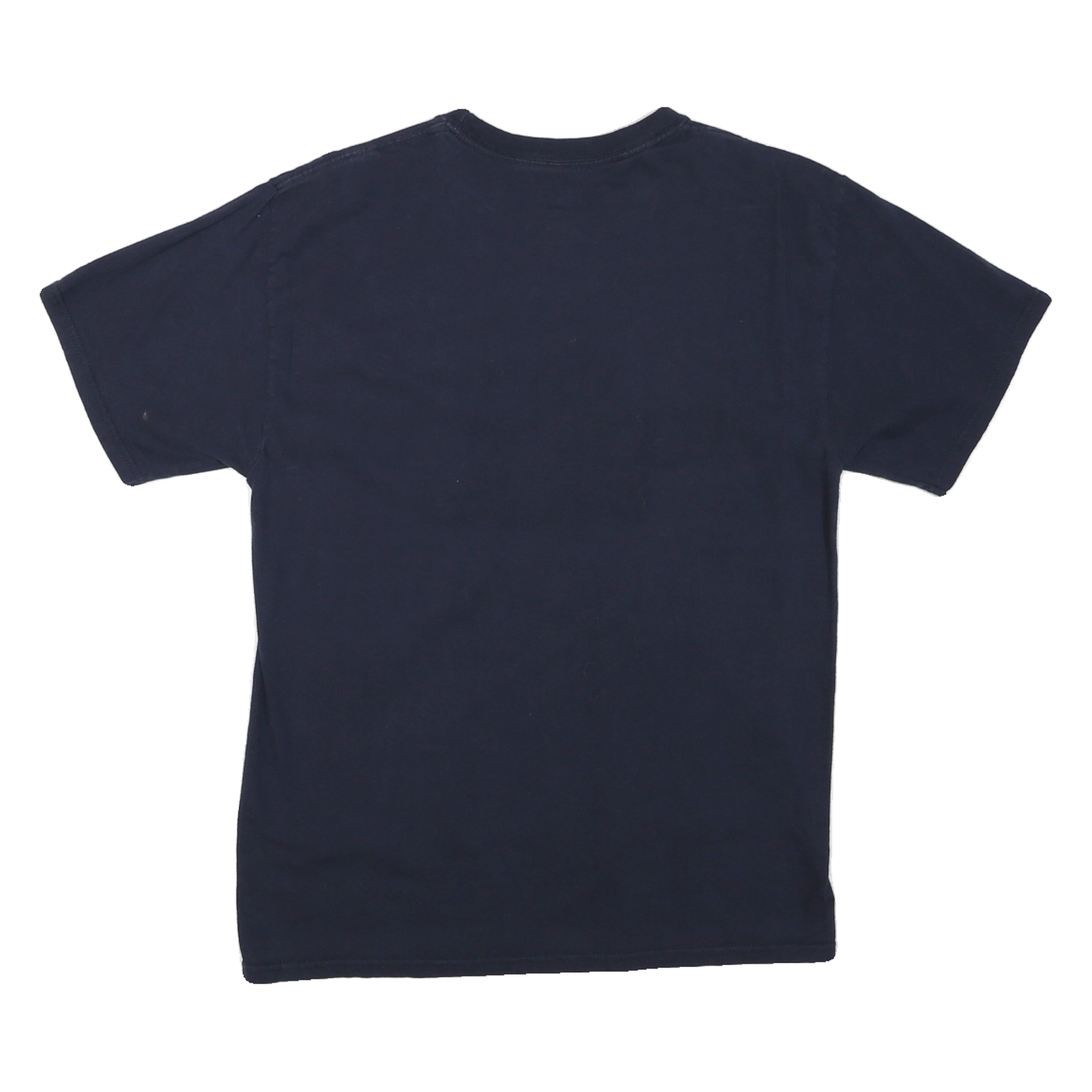 CHAMPION Mens Navy Blue ETSU Buccaneers Volleyball Graphic T-Shirt M Short