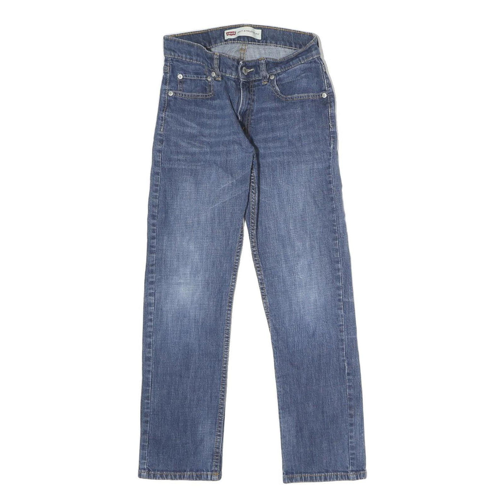 LEVI'S 541 Womens Jeans Blue Slim Straight Denim Medium W27 L27 Zip