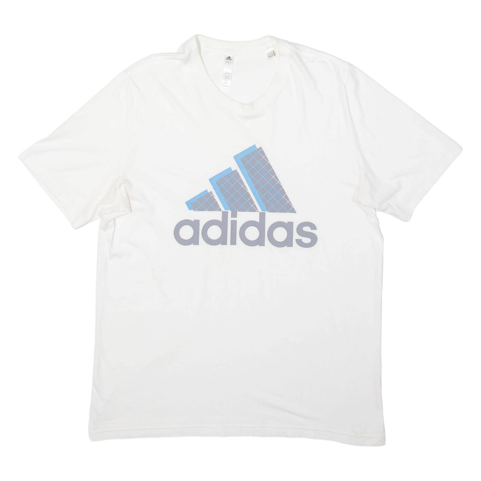 ADIDAS Mens T-Shirt White L