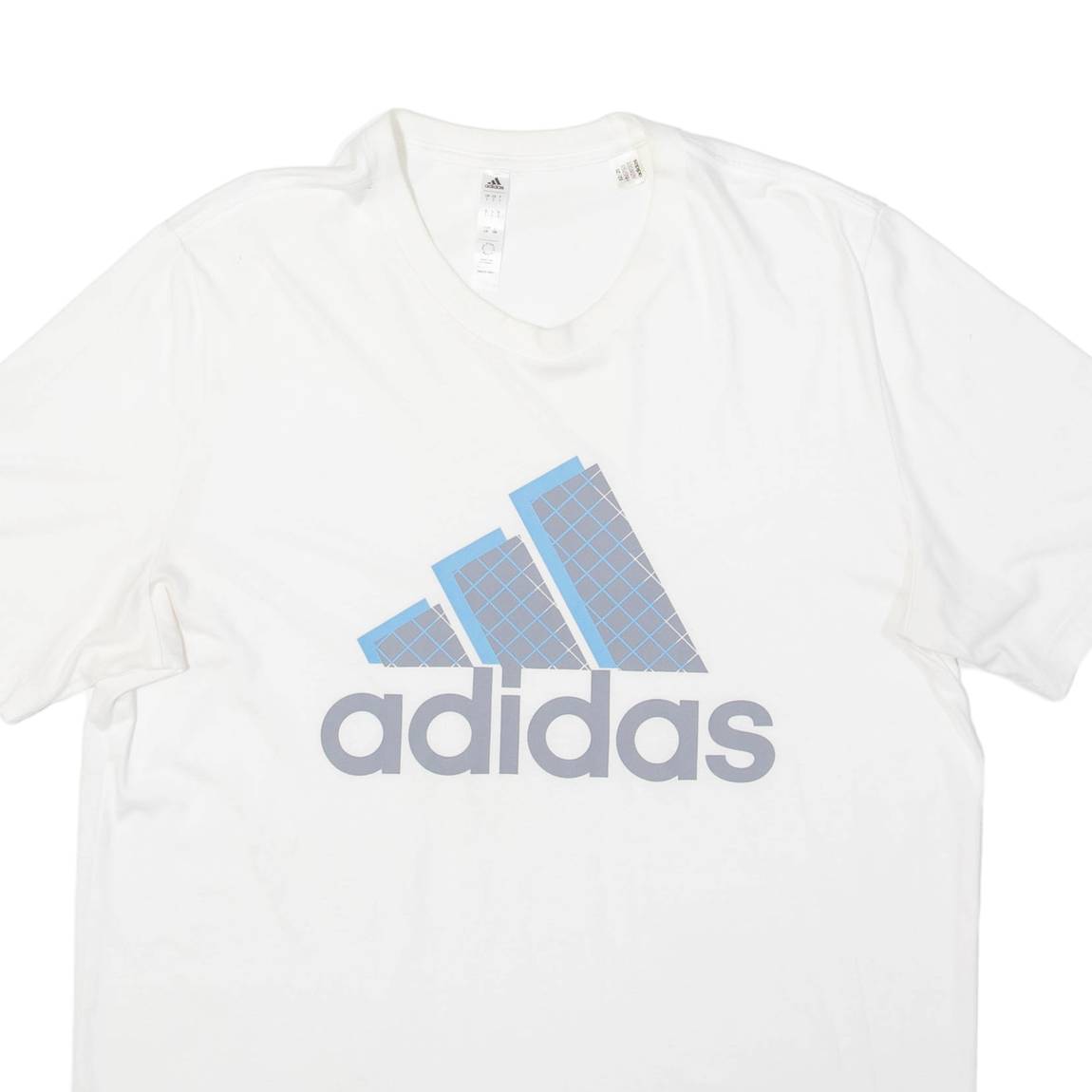 ADIDAS Mens T-Shirt White L