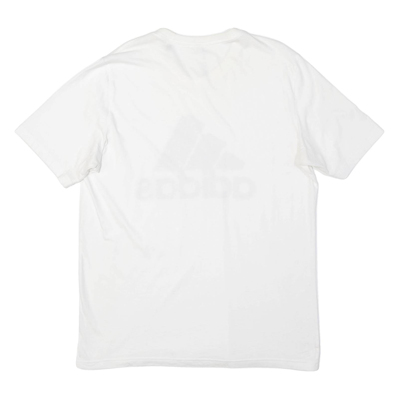 ADIDAS Mens T-Shirt White L
