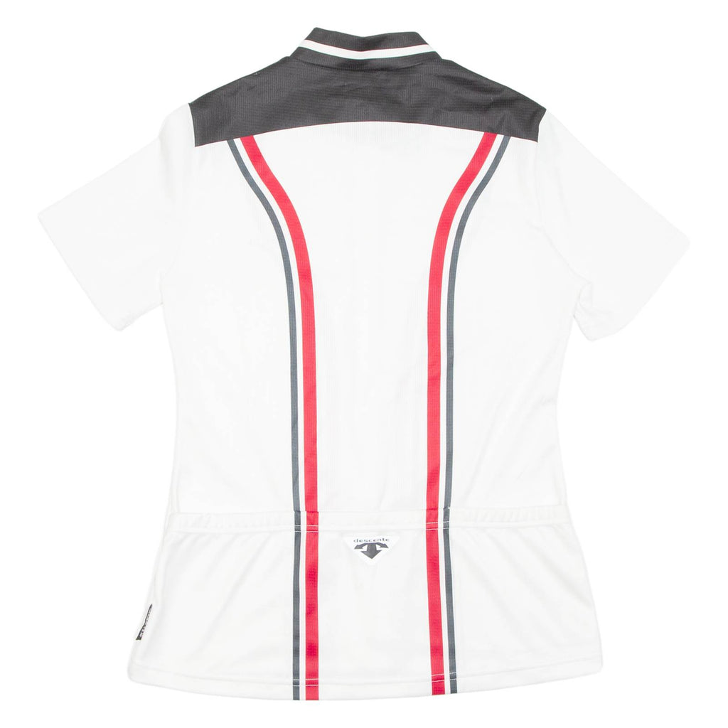 Cycling Womens Jersey White 1/2 Zip S