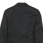 DOLCE & GABBANA Womens Black Blazer Jacket S Cotton Blend Plain Button Detail