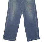 TIPSTER Mens Relaxed Blue Denim Jeans W31 L31 Button Closure Casual Wear