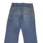 TIPSTER Mens Relaxed Blue Denim Jeans W31 L31 Button Closure Casual Wear